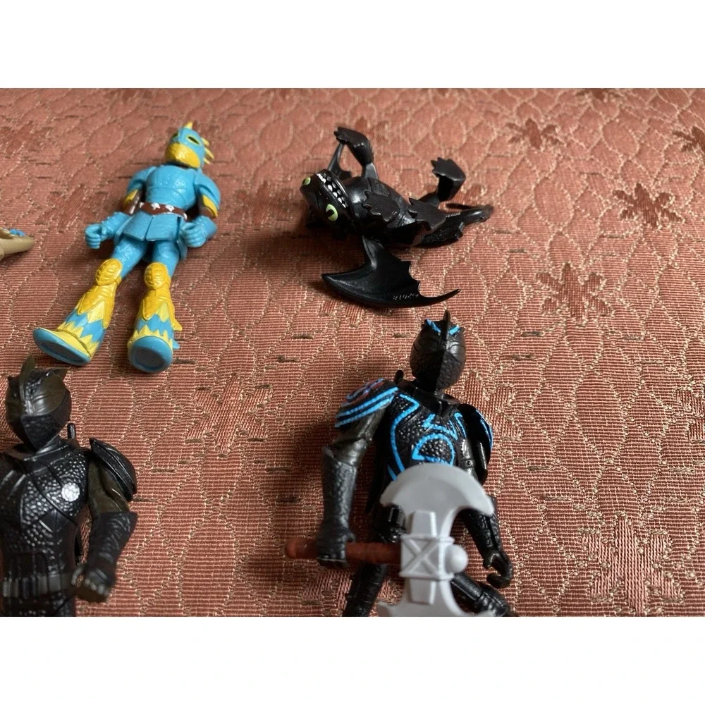 2018 How To Train Your Dragon Riders action figures bundle 6 lot s5
